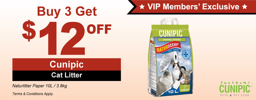 Cunipic Cat Litter Promo